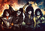 Kiss Band painting for sale