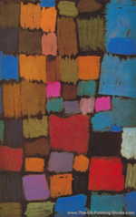 Paul Klee Coming to Bloom oil painting reproduction