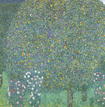 Gustave Klimt Roses Under Trees oil painting reproduction