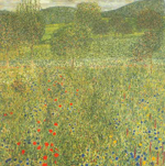 Gustave Klimt Garden Landscape oil painting reproduction