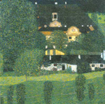 Gustave Klimt Schloss Kammer on the Attersee II oil painting reproduction