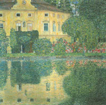 Gustave Klimt Schloss Kammer on the Attersee IV oil painting reproduction