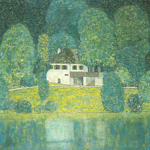 Gustave Klimt The Litzbergkeller on the Attersee oil painting reproduction