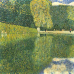 Gustave Klimt Schonbrunn Park oil painting reproduction