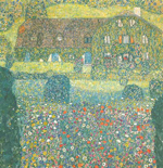 Gustave Klimt Villa on the Attersee oil painting reproduction
