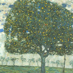 Gustave Klimt Apple Tree II oil painting reproduction