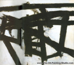 Franz Kline Mahoning oil painting reproduction