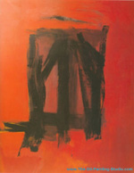 Franz Kline Red Painting oil painting reproduction