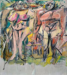Willem De Kooning Two Women  oil painting reproduction