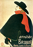 Henri Toulouse-Lautrec Aristide Bruant Dans Son Cabaret - 1893  oil painting reproduction