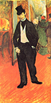 Henri Toulouse-Lautrec Dr. Gabriel Tapie de Celeyran - 1894 oil painting reproduction