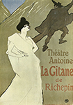 Henri Toulouse-Lautrec La Gitane 'The Gypsy' - 1899 oil painting reproduction
