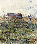 Henri Toulouse-Lautrec Labor among the Vines - 1883 oil painting reproduction