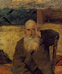 Henri Toulouse-Lautrec Old Man at Celeyran - 1882 oil painting reproduction