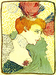 Henri Toulouse-Lautrec The Actress Marcelle Lender - 1895 oil painting reproduction