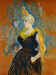 Henri Toulouse-Lautrec The Clown Cha-U-Kao - 1895 oil painting reproduction