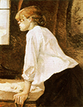Henri Toulouse-Lautrec The Laundress - 1889  oil painting reproduction