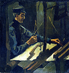 Henri Toulouse-Lautrec The Weaver - 1884 oil painting reproduction