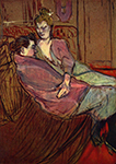 Henri Toulouse-Lautrec Two Friends - 1894  oil painting reproduction