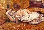 Henri Toulouse-Lautrec Devotion - the Two Girlfriends - 1895 oil painting reproduction
