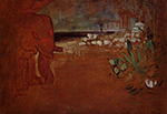 Henri Toulouse-Lautrec Indian Decor - 1894 oil painting reproduction
