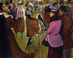 Henri Toulouse-Lautrec Le Moulin Rouge - 1893 oil painting reproduction