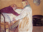 Henri Toulouse-Lautrec Two Women Making the Bed - 1891  oil painting reproduction