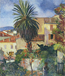 Henri Lebasque Garden at St Tropez, 1907 oil painting reproduction