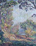 Henri Lebasque Landscape near Cannes oil painting reproduction