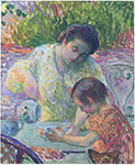 Henri Lebasque Lunchtime at Lagny, 1905 oil painting reproduction