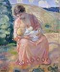 Henri Lebasque Mother and Child 03 oil painting reproduction