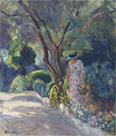 Henri Lebasque Picking Flowers oil painting reproduction