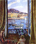 Henri Lebasque The Quay at St Pierre in Cannes oil painting reproduction