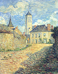 Henri Lebasque Village of Champigne, 1893 oil painting reproduction