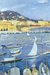 Henri Lebasque Villefranche by the Sea, 1926 oil painting reproduction