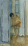 Henri Lebasque Woman Changing Her Shoes, 1920 oil painting reproduction