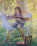 Henri Lebasque Young Painter, 1904-05 oil painting reproduction