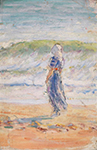 Henri Lebasque Young Woman near the Water oil painting reproduction