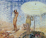 Henri Lebasque At the Beach oil painting reproduction