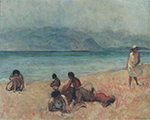 Henri Lebasque Bathers at Saint Tropez oil painting reproduction