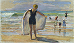 Henri Lebasque Bathers at St Jean de Mont oil painting reproduction