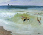 Henri Lebasque Bathers in the Sea oil painting reproduction