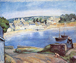 Henri Lebasque Breton Landscape at Miget oil painting reproduction