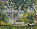 Henri Lebasque House in the Trees oil painting reproduction