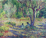 Henri Lebasque In the Garden, 1907 oil painting reproduction