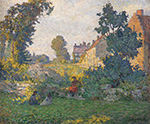 Henri Lebasque Landscape at Champetre, 1894 oil painting reproduction