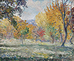 Henri Lebasque Landscape with Trees, 1907 oil painting reproduction