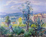 Henri Lebasque Le Cannet, 1926 oil painting reproduction