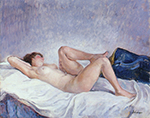 Henri Lebasque Nude Lying Down, 1923 oil painting reproduction