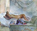 Henri Lebasque Reclining Nude, 1925-30 oil painting reproduction